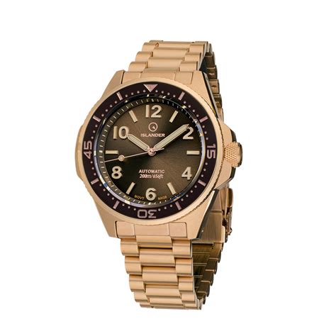 rose gold dive watch